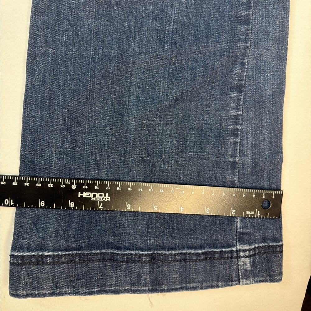 Cinch Lynden Jeans Womens 33/15L Blue Flare High Rise Stretch Denim MJ81454071 - Picture 5 of 11